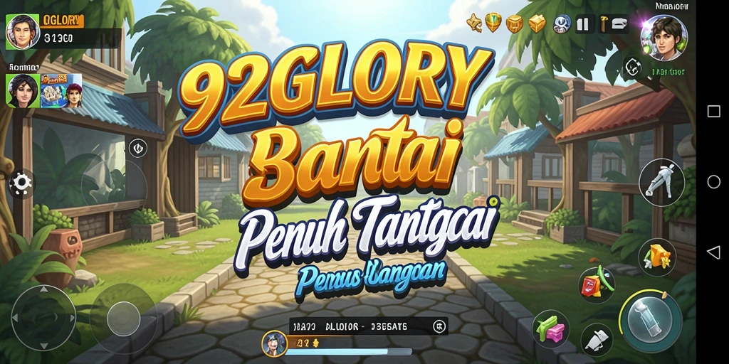 Tampilan permainan 92GLORY yang menarik dan penuh warna.