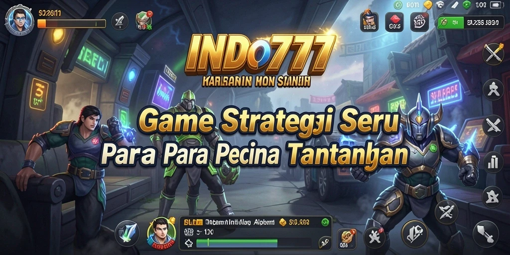 Tampilan screenshot INDO777 menampilkan aksi strategis yang mendebarkan.