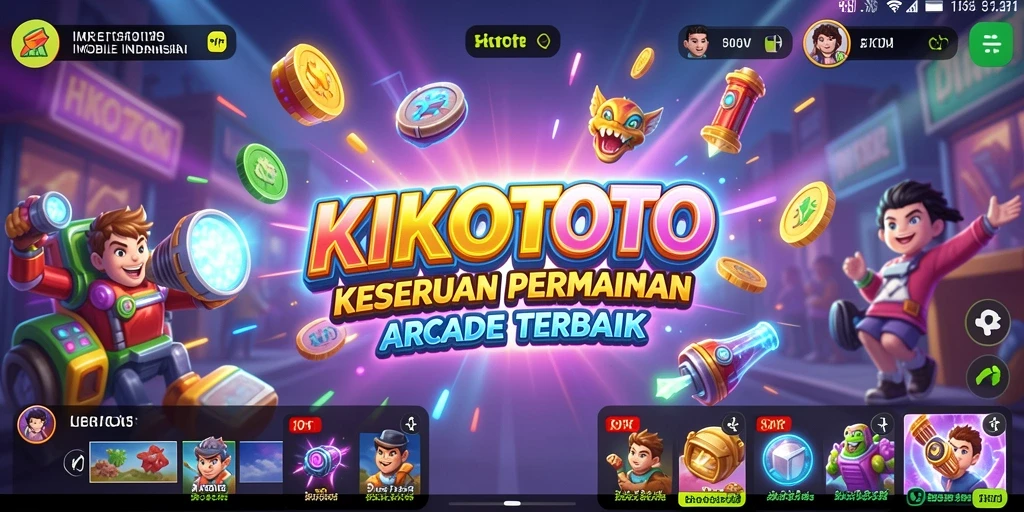 Screenshot gameplay KIKOTOTO menampilkan aksi seru dan tantangan menarik.