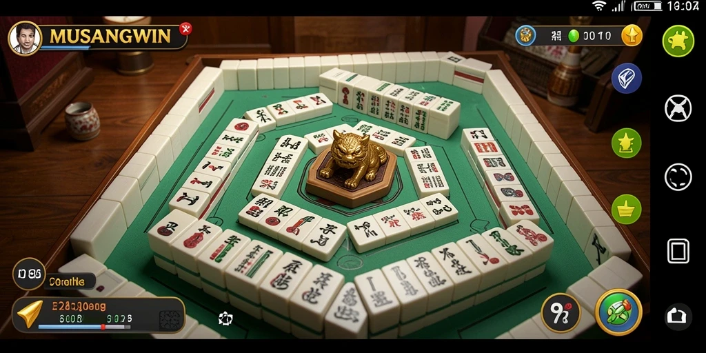 Tampilan gameplay seru dan menantang di MUSANGWIN.