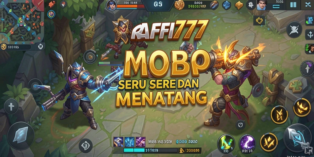 Screenshot gameplay RAFFI777 yang menunjukkan karakter dalam pertempuran