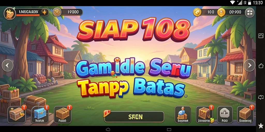 Tampilan gameplay menarik dari SIAP108 yang menyenangkan.